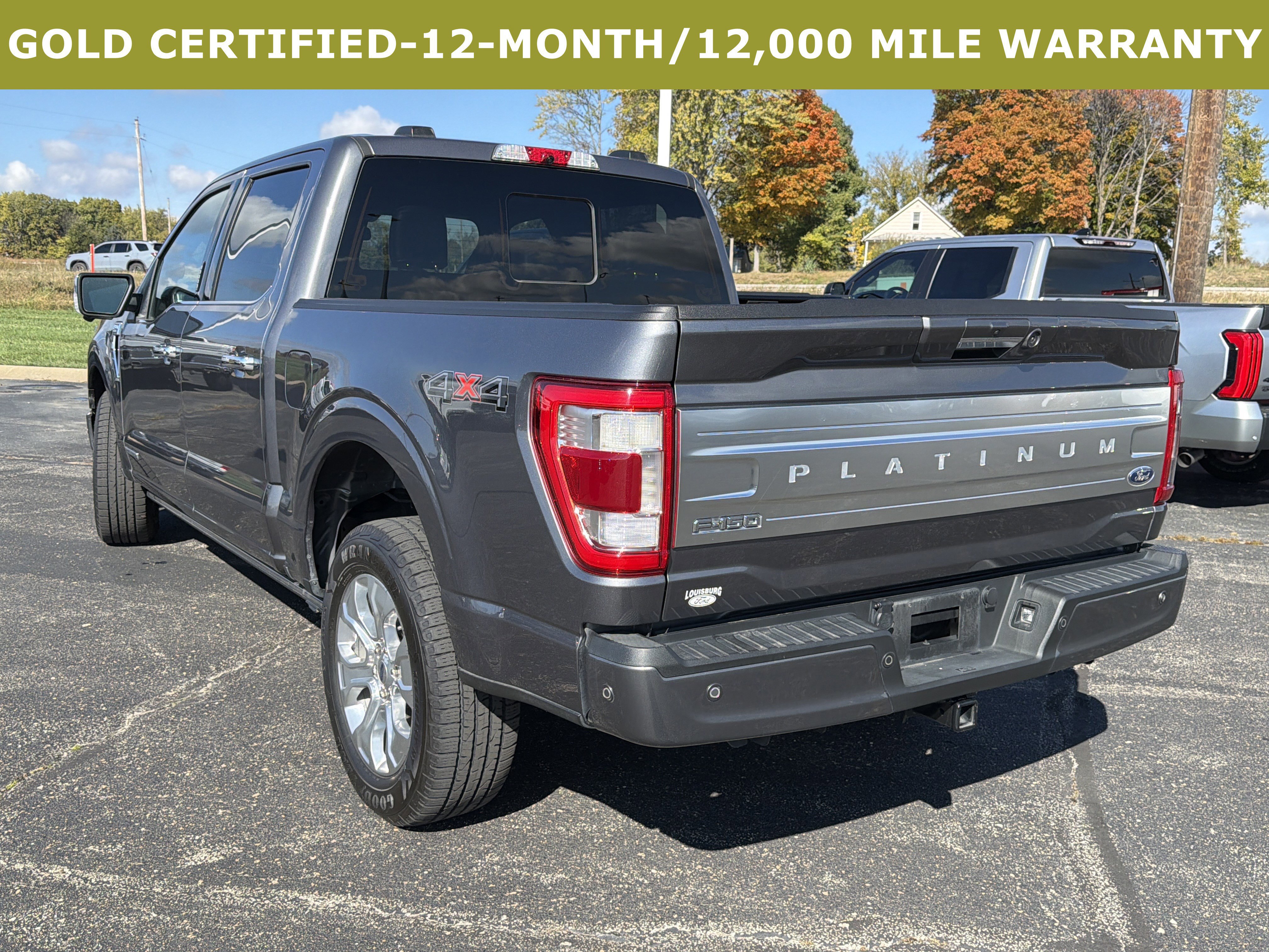 Certified 2022 Ford F150 Platinum w/ Equipment Group 701A High image 3