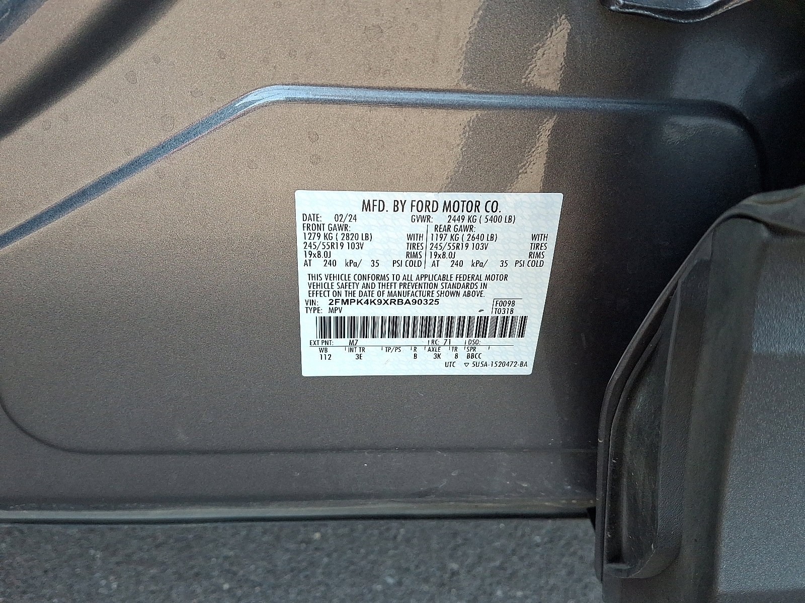 Certified 2024 Ford Edge Titanium image 27