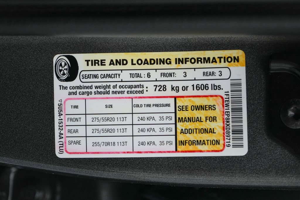 Certified 2019 Ford F150 XL w/ Equipment Group 101A Mid AWD/4WD image 23