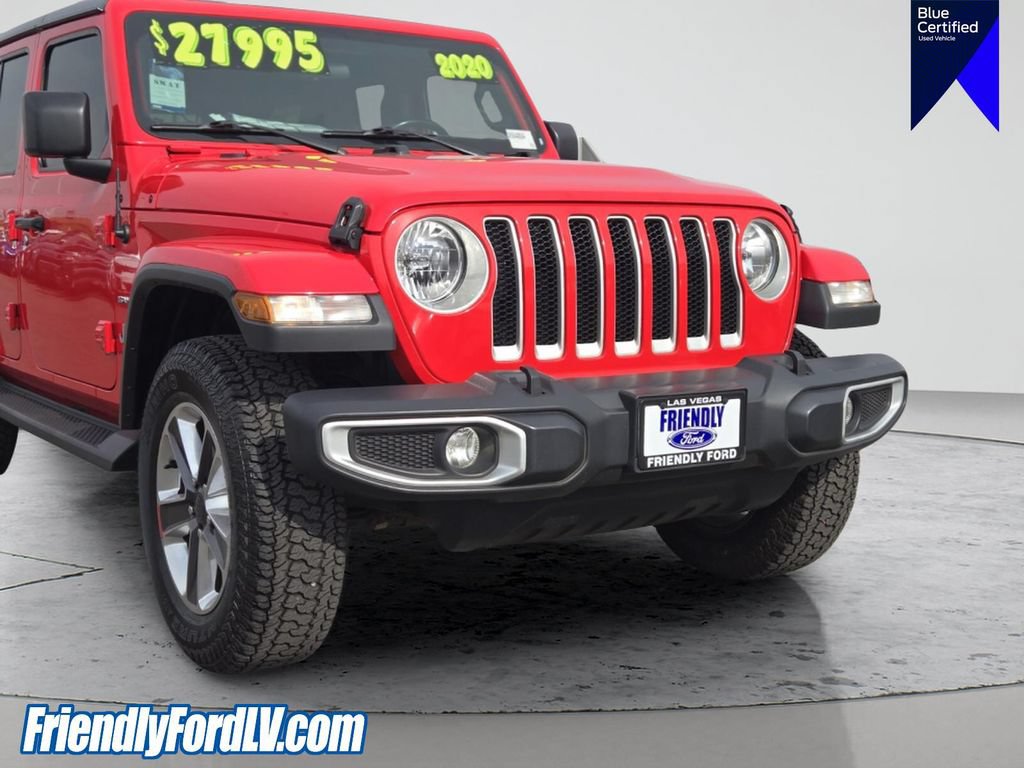 Used 2020 Jeep Wrangler Unlimited Sahara AWD/4WD image 9