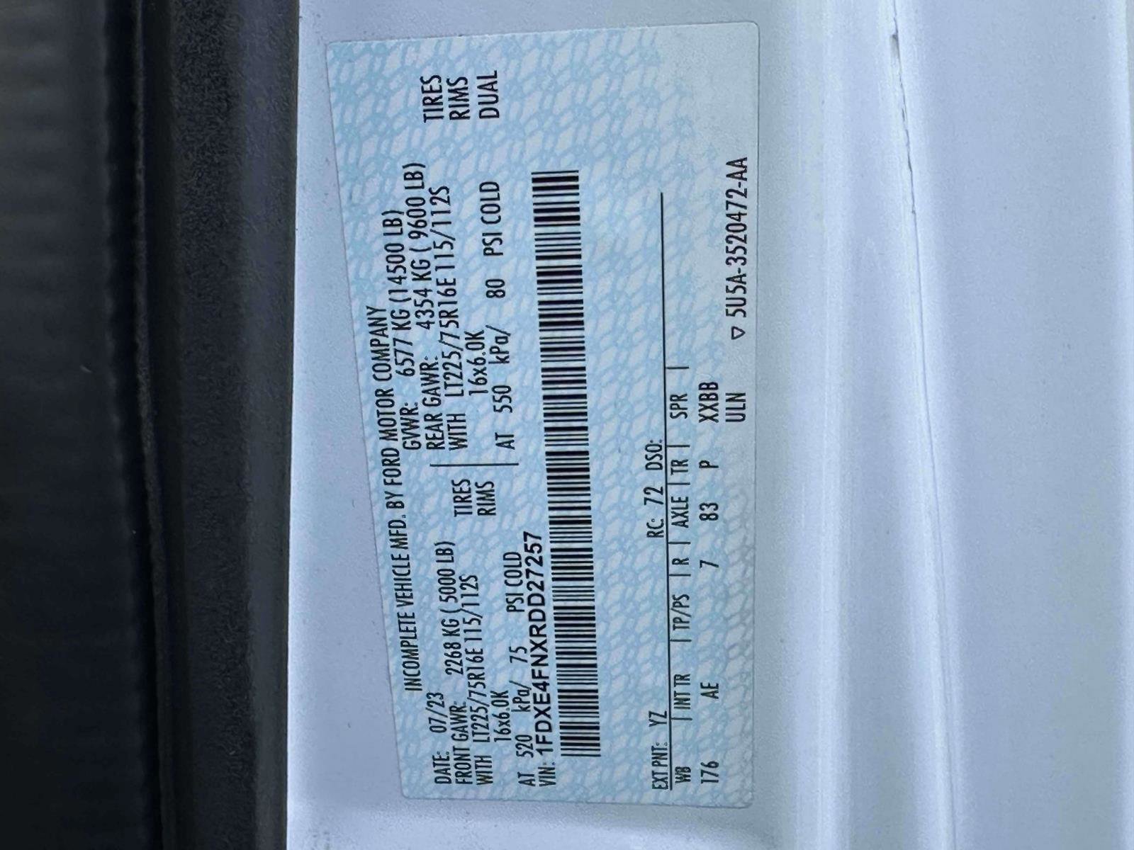 Certified 2024 Ford E-450 and Econoline 450 Super Duty w/ Power Windows & Locks Group image 10