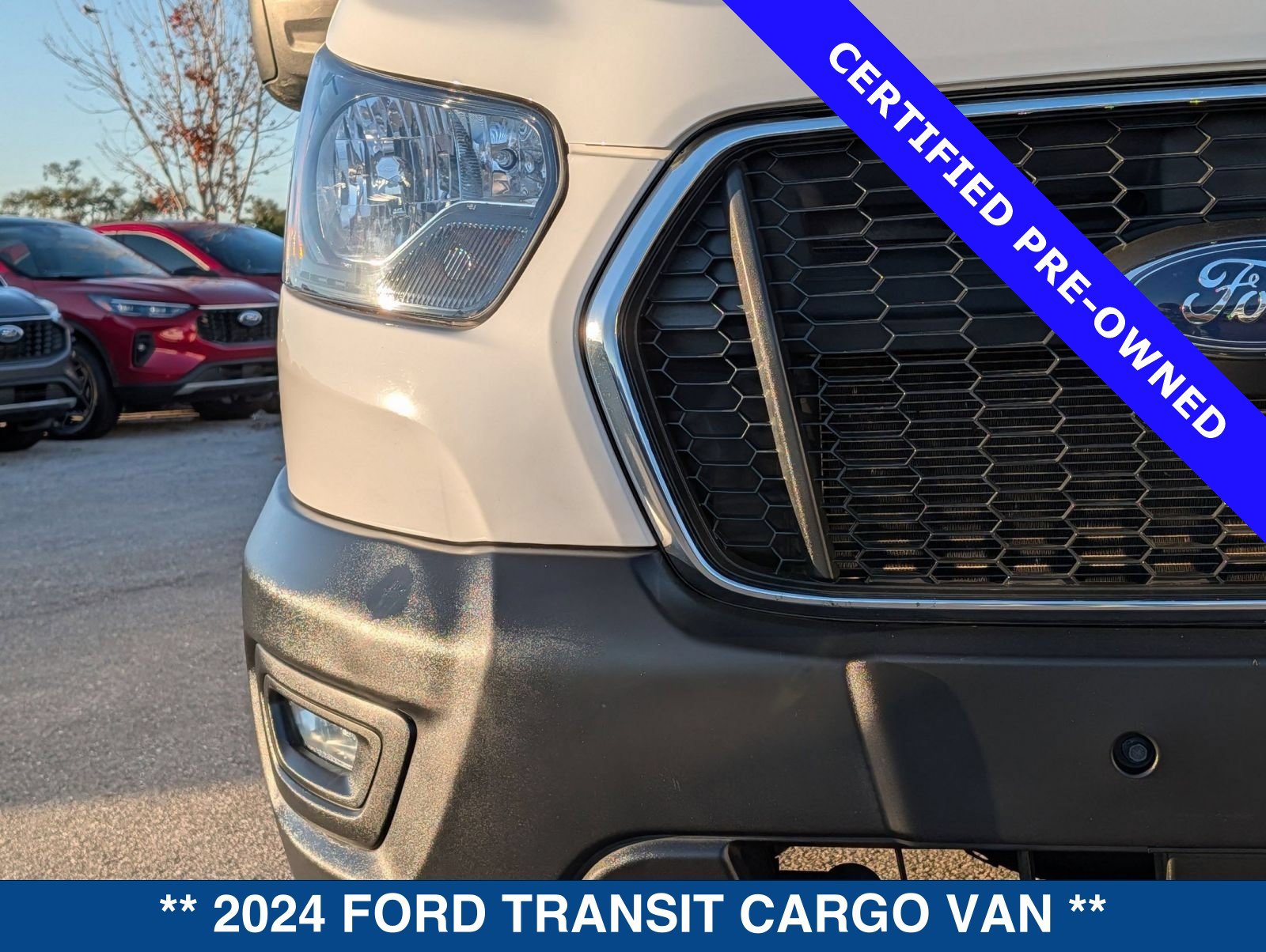 Certified 2024 Ford Transit 250 Low Roof w/ Exterior Upgrade Package RWD image 10