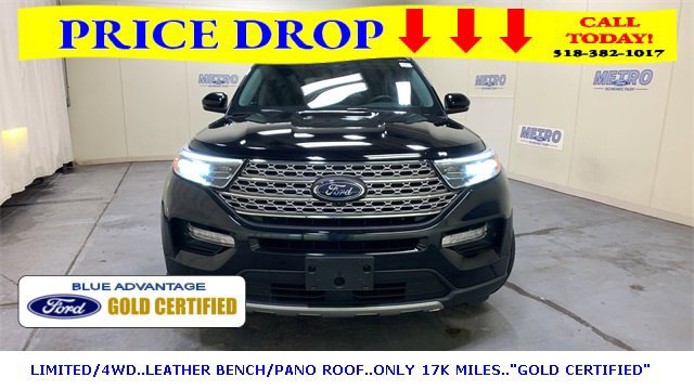 Certified 2022 Ford Explorer Limited w/ Equipment Group 301A image 10