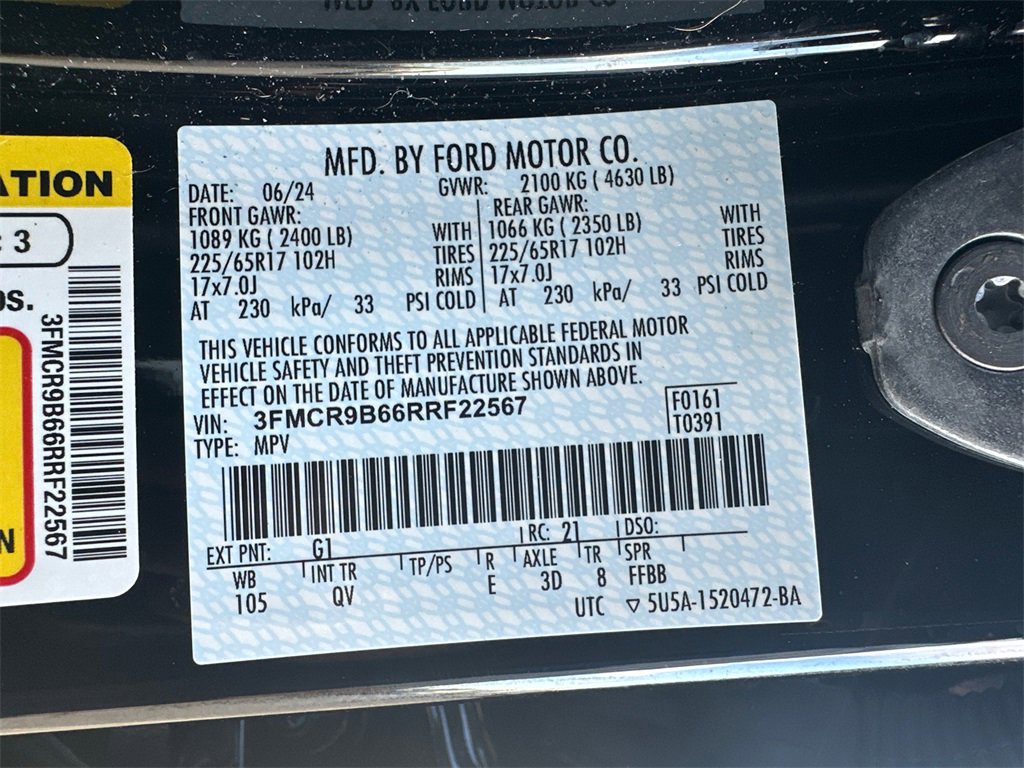 Certified 2024 Ford Bronco Sport Big Bend image 31