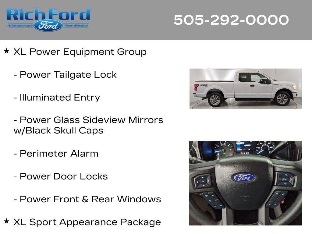 Certified 2018 Ford F150 XL w/ Equipment Group 101A Mid AWD/4WD image 22