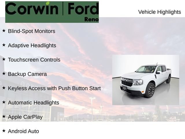 Certified 2023 Ford Maverick Lariat FWD image 7