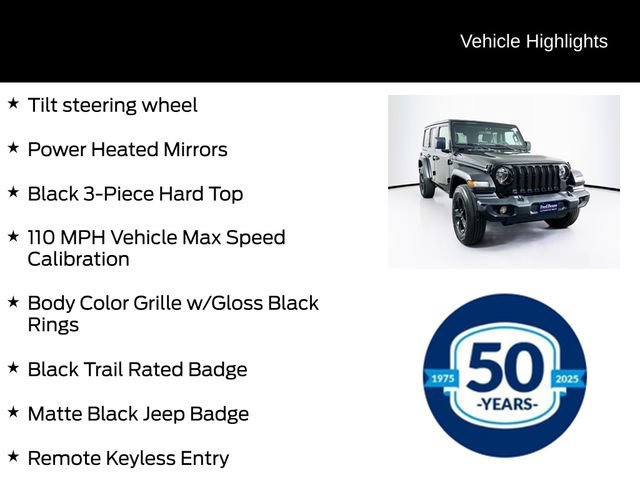 Used 2022 Jeep Wrangler Unlimited Sport AWD/4WD image 21
