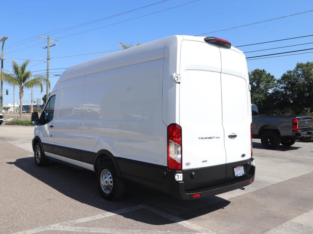 Certified 2025 Ford Transit 250 148 High Roof Extended AWD image 3