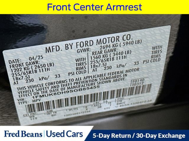 Certified 2025 Ford Explorer Active image 39