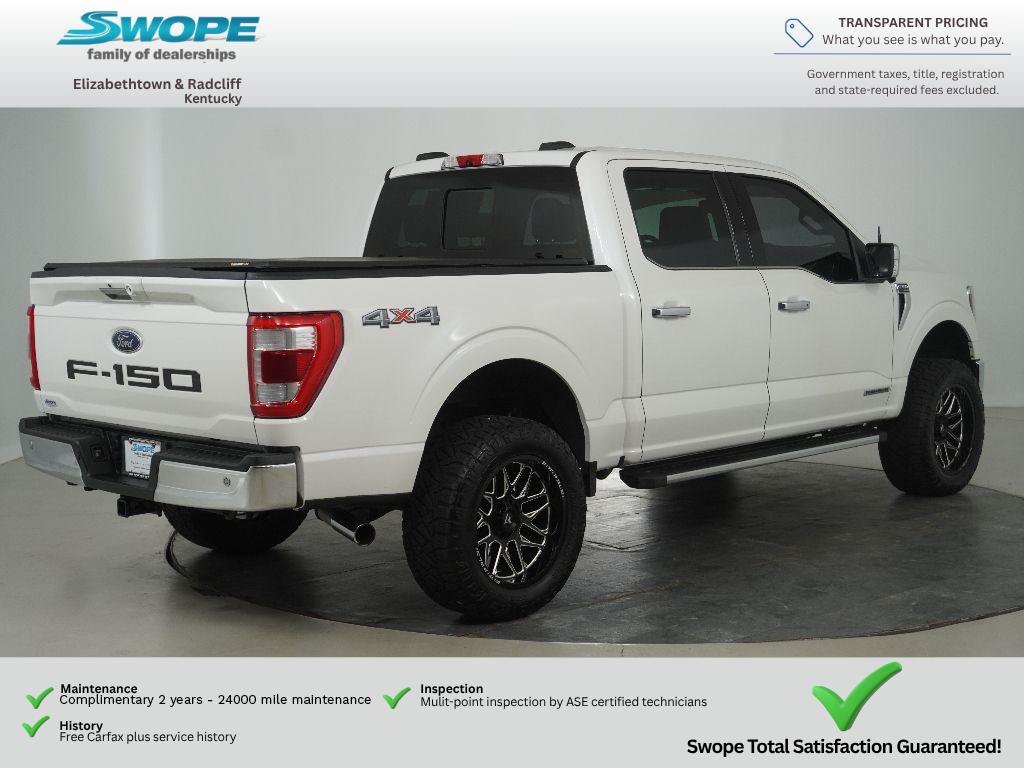 Certified 2021 Ford F150 Lariat w/ Equipment Group 502A High AWD/4WD image 4
