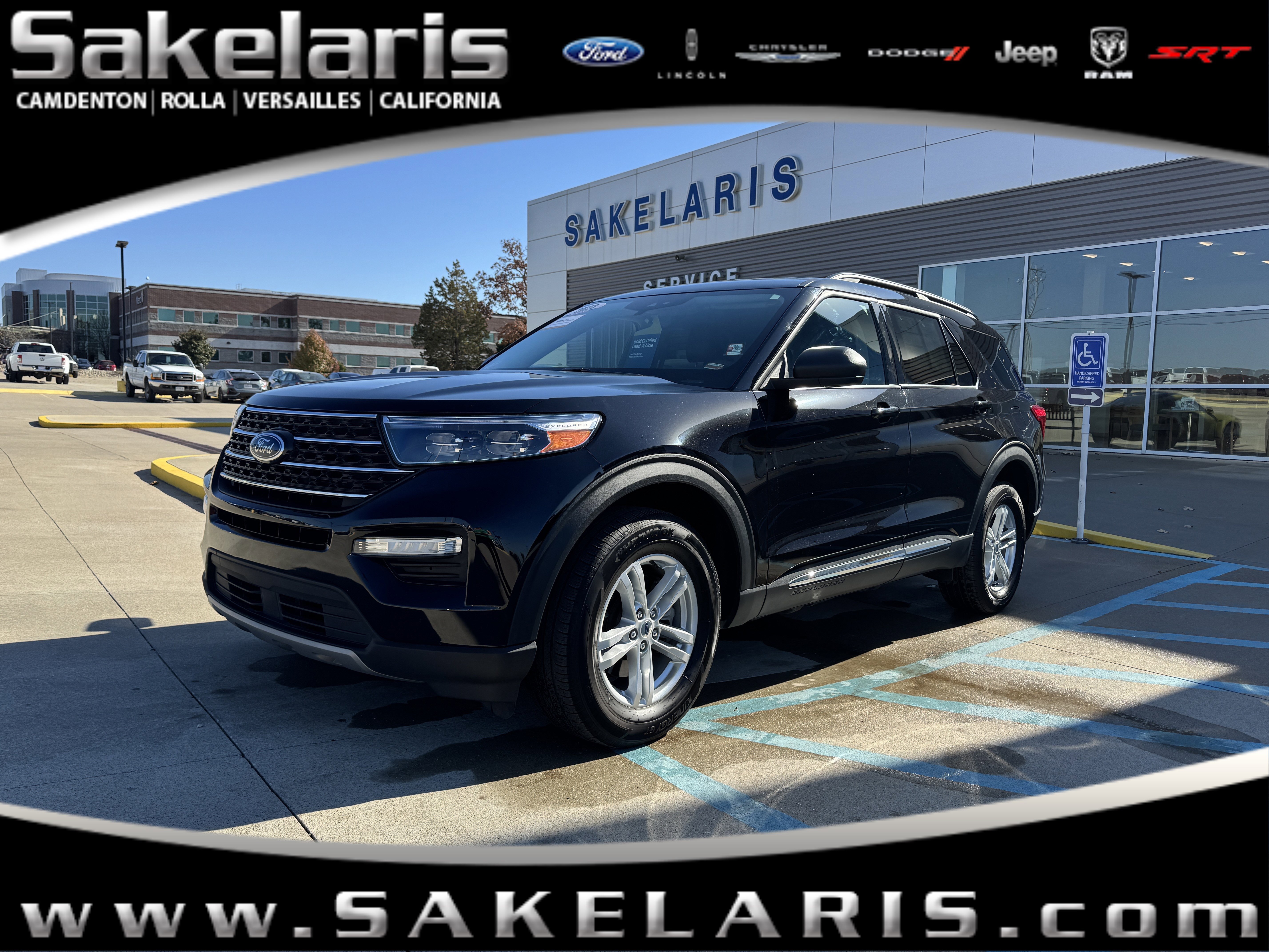 Certified 2022 Ford Explorer XLT w/ Equipment Group 202A image 1