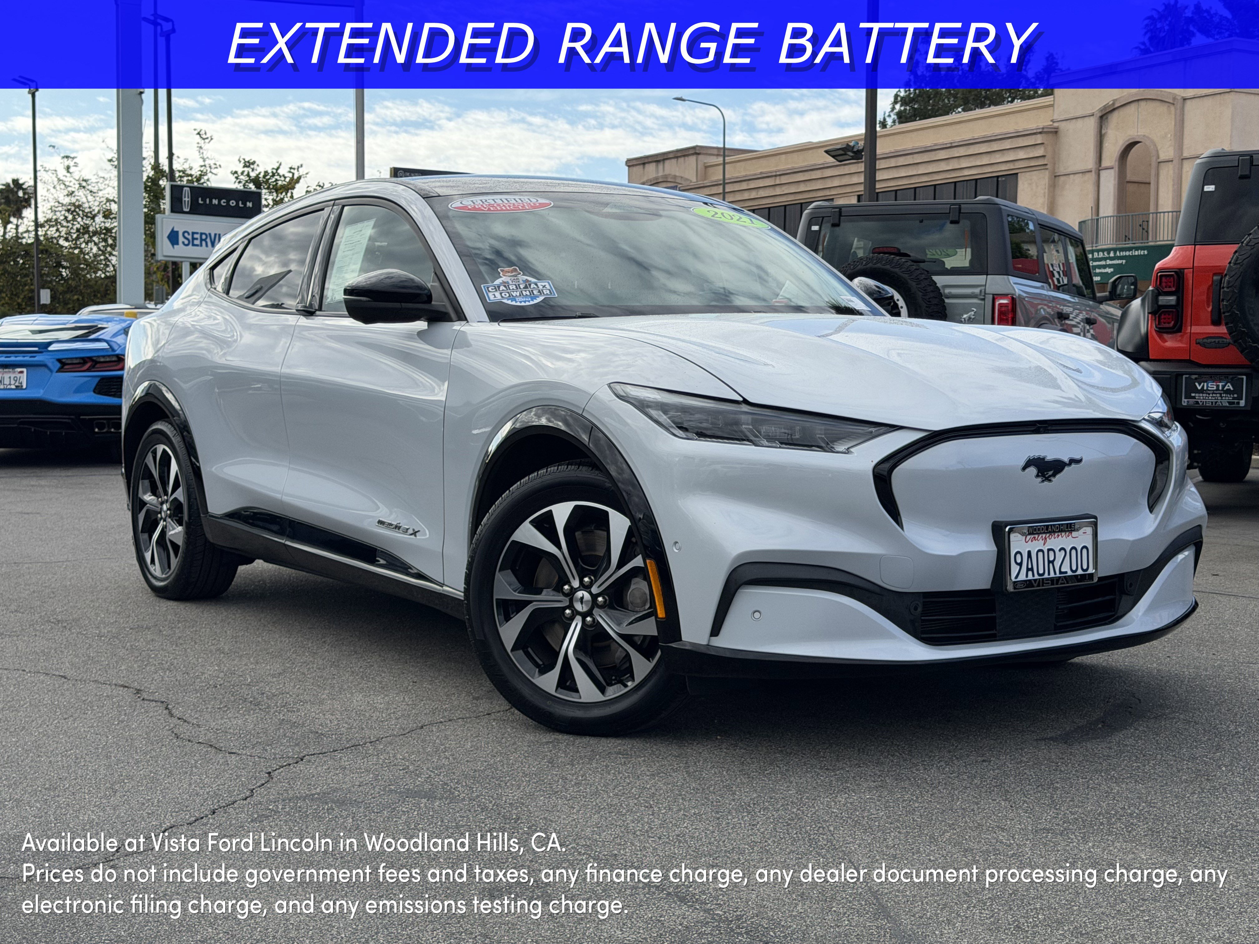 Certified 2021 Ford Mustang Mach-E Premium
