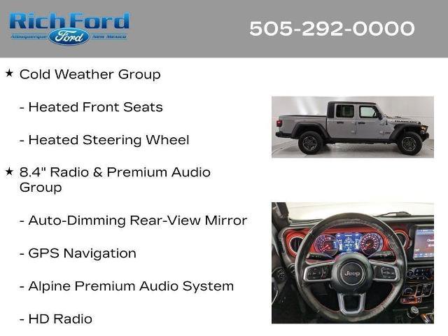 Used 2021 Jeep Gladiator Rubicon AWD/4WD image 38