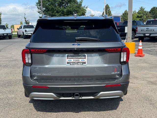 Certified 2025 Ford Explorer Platinum w/ LUX Leather Package AWD/4WD image 4