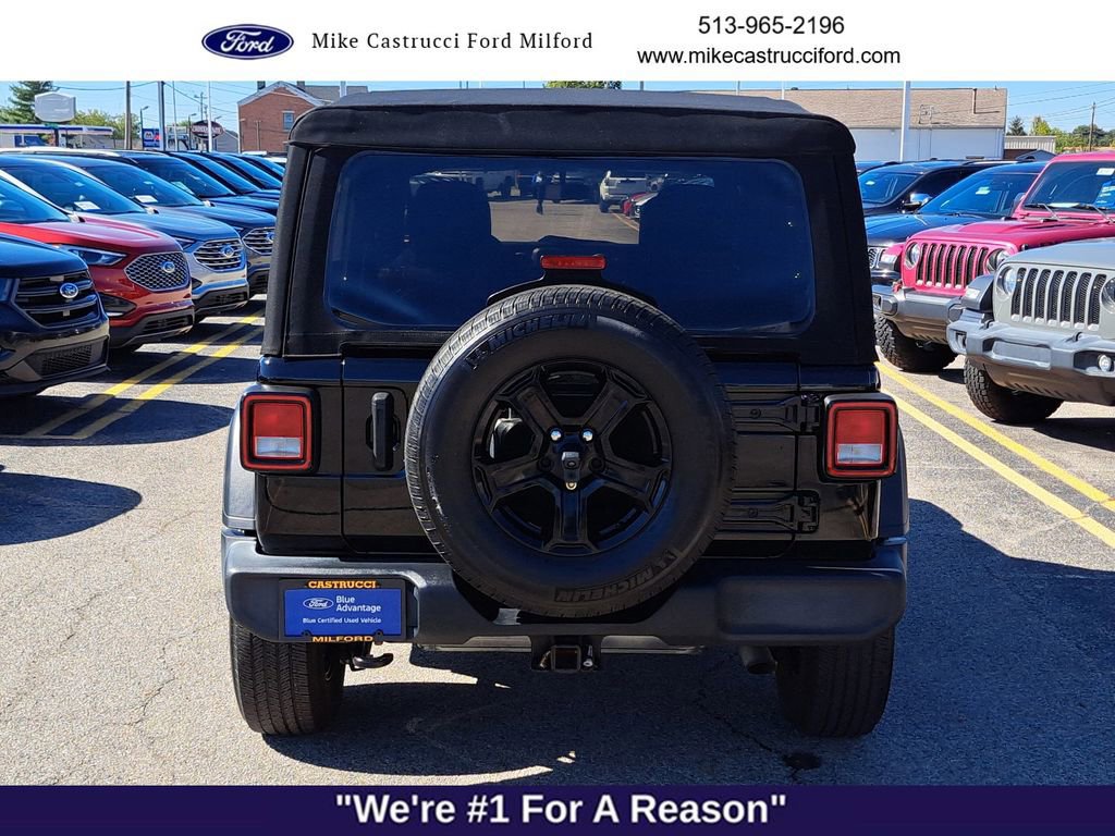 Used 2021 Jeep Wrangler Unlimited Sport image 3