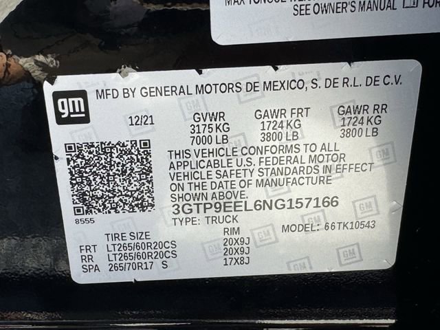 Used 2022 GMC Sierra 1500 AT4 w/ AT4 Premium Package image 35