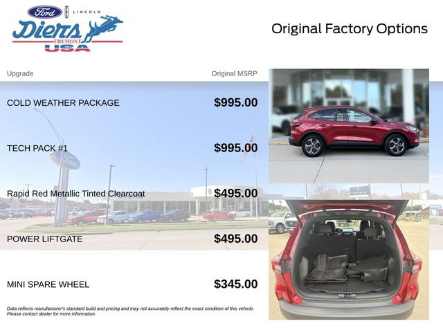 Certified 2025 Ford Escape ST-Line w/ Tech Pack #1 AWD/4WD image 14