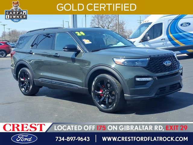 Certified 2024 Ford Explorer ST w/ Equipment Group 401A