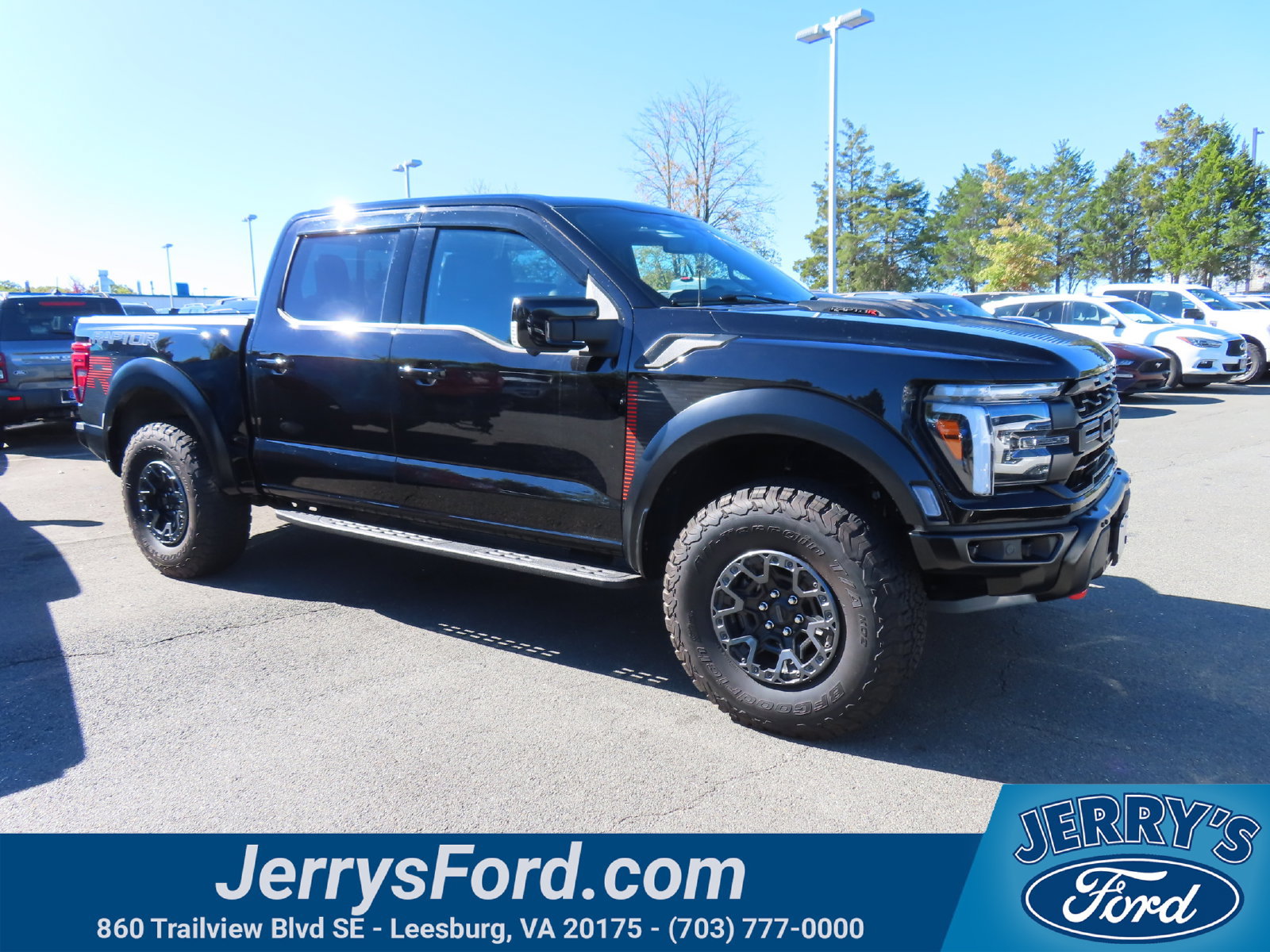 Certified 2025 Ford F150 Raptor w/ Equipment Group 803A Raptor R