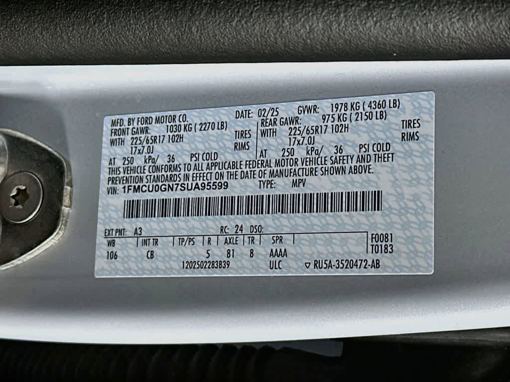 Certified 2025 Ford Escape Active w/ Tech Pack #1 FWD image 22