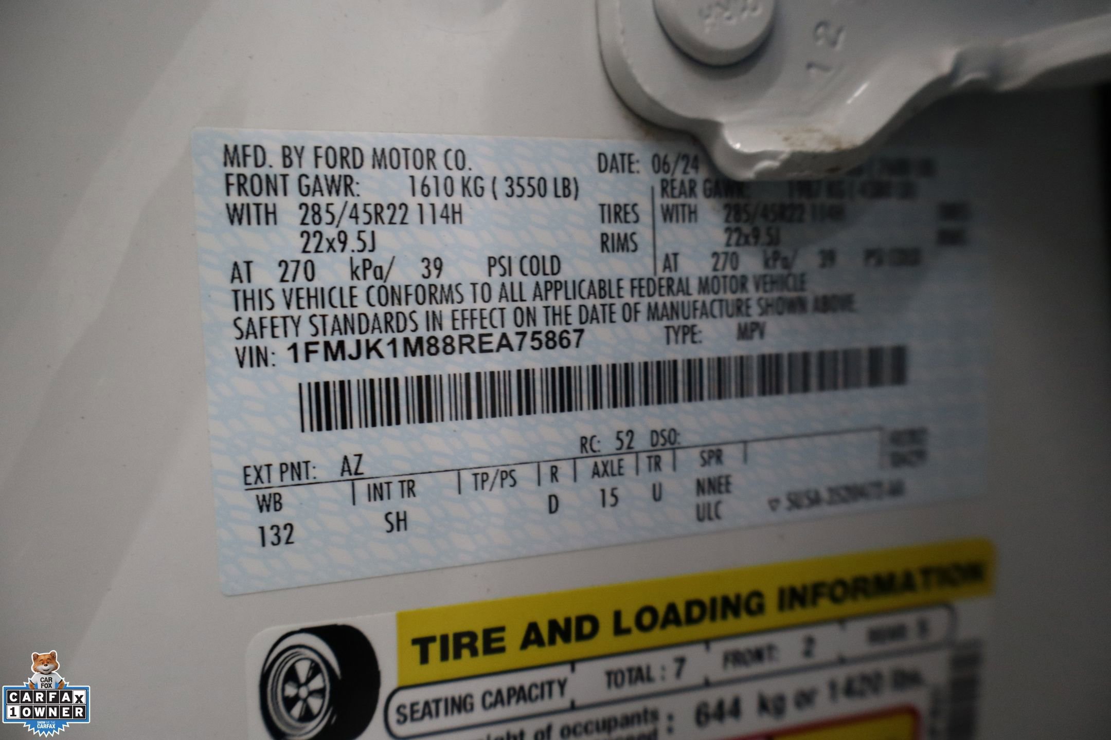 Certified 2024 Ford Expedition Max Platinum AWD/4WD image 34