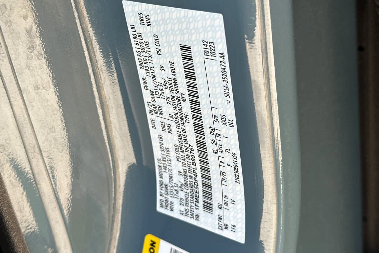 Certified 2023 Ford Bronco Badlands AWD/4WD image 30