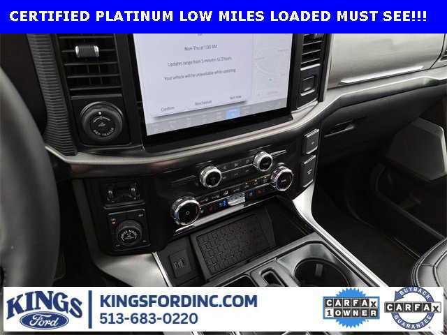 Certified 2024 Ford F150 Platinum w/ Equipment Group 702A High image 14