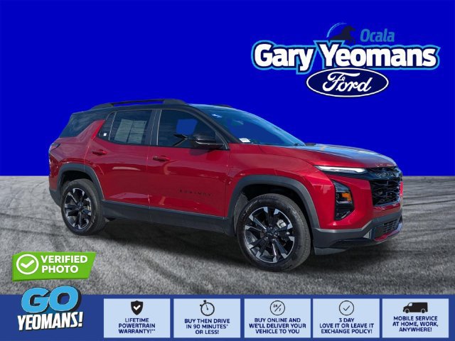 Used 2025 Chevrolet Equinox RS w/ Safety and Technology Package FWD image 1