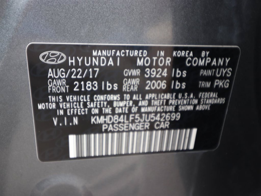 Used 2018 Hyundai Elantra Value Edition FWD image 23