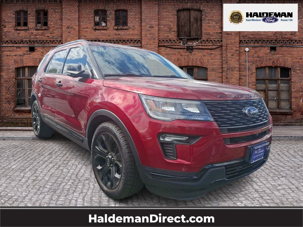 Certified 2019 Ford Explorer Sport w/ Equipment Group 401A AWD/4WD image 1