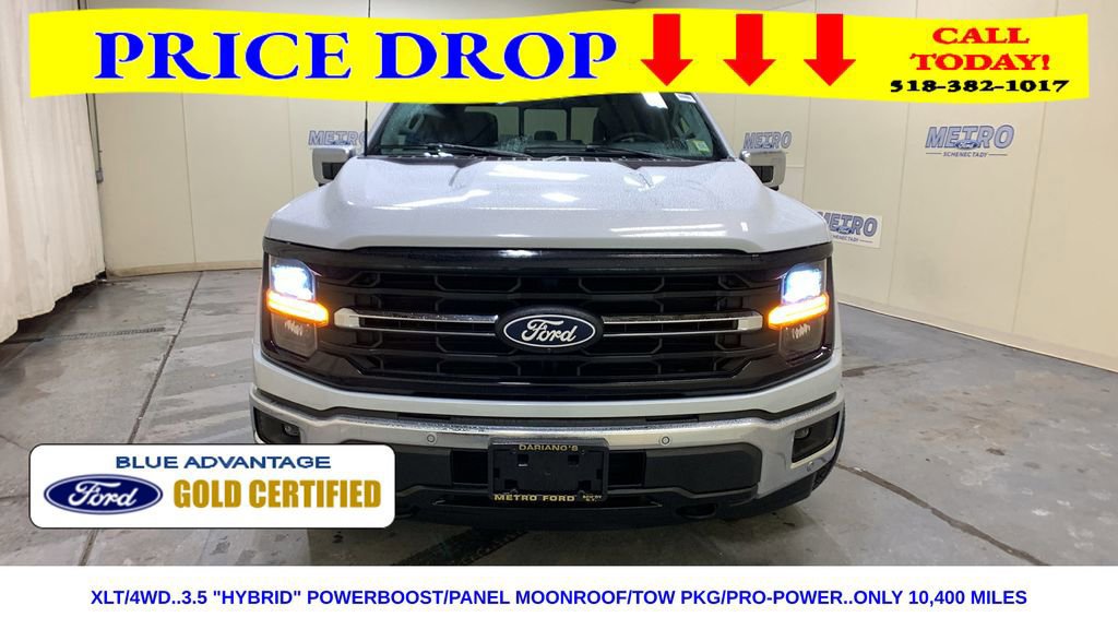 Certified 2025 Ford F150 XLT w/ Equipment Group 303A High image 10