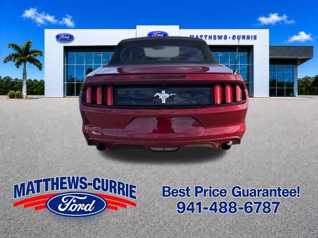 Certified 2017 Ford Mustang Convertible w/ Equipment Group 051A RWD image 5