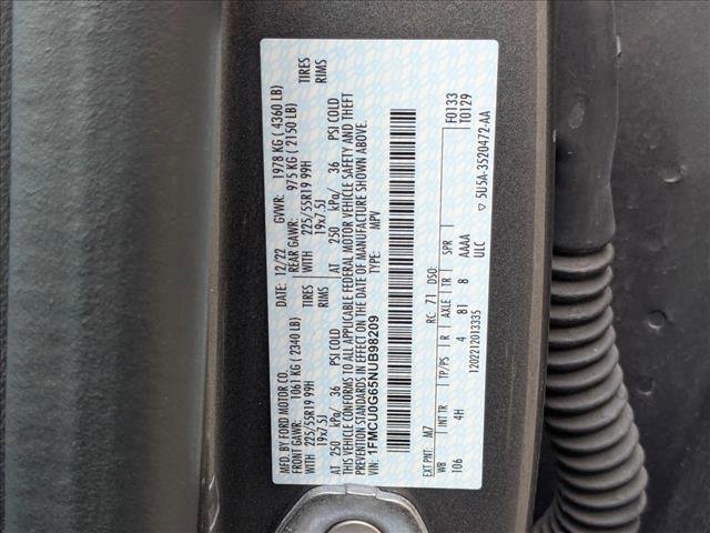 Certified 2022 Ford Escape SE w/ SE Sport Appearance Package FWD image 24