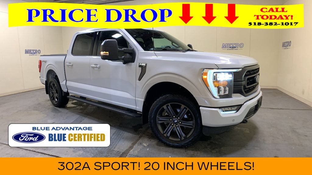 Certified 2022 Ford F150 XLT w/ Equipment Group 302A High AWD/4WD image 1