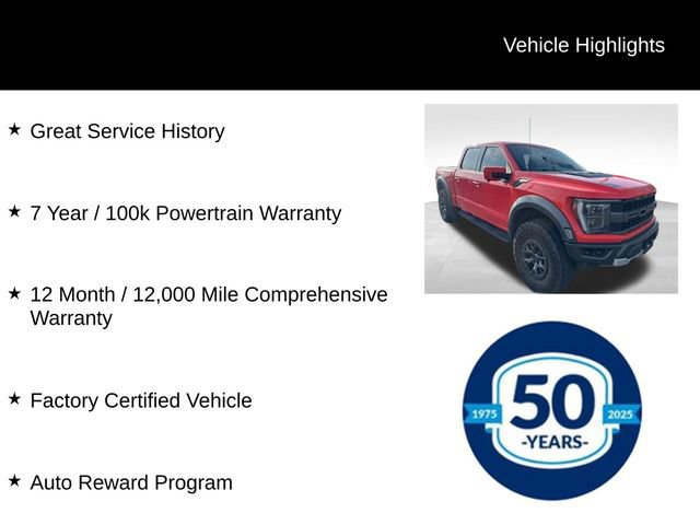 Certified 2022 Ford F150 Raptor w/ Raptor 37 Performance Package image 9