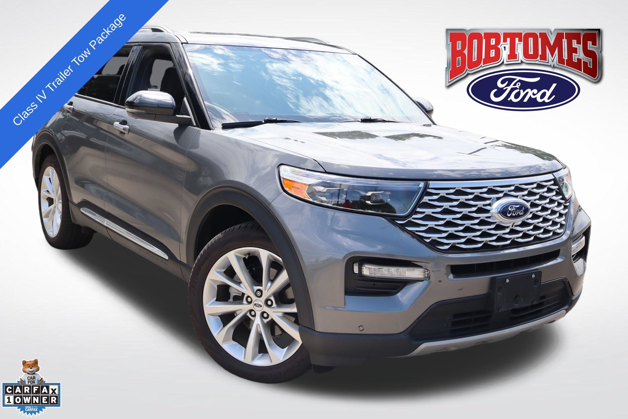 Certified 2022 Ford Explorer Platinum w/ Equipment Group 601A RWD image 1