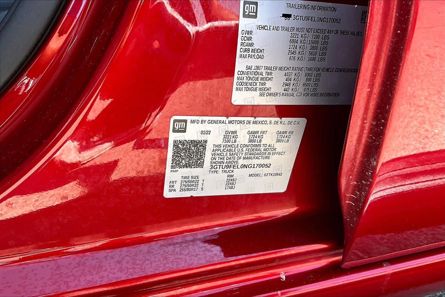 Used 2022 GMC Sierra 1500 Denali w/ Denali Reserve Package AWD/4WD image 34