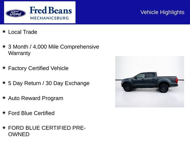 Certified 2019 Ford Ranger XLT w/ Equipment Group 302A Luxury AWD/4WD image 7