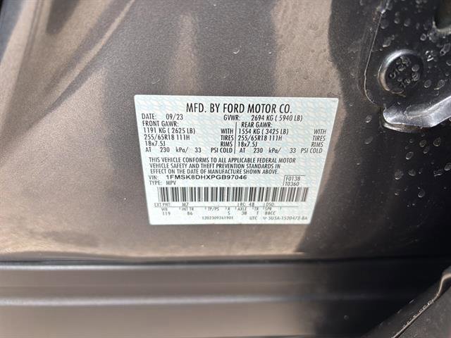 Certified 2023 Ford Explorer XLT image 21