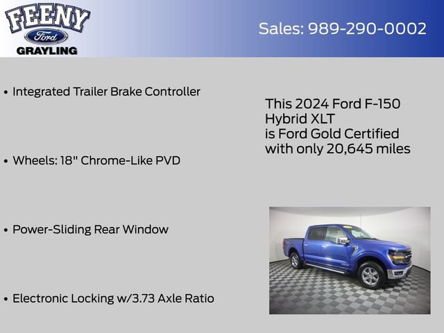 Certified 2024 Ford F150 XLT w/ Equipment Group 302A MID AWD/4WD image 28