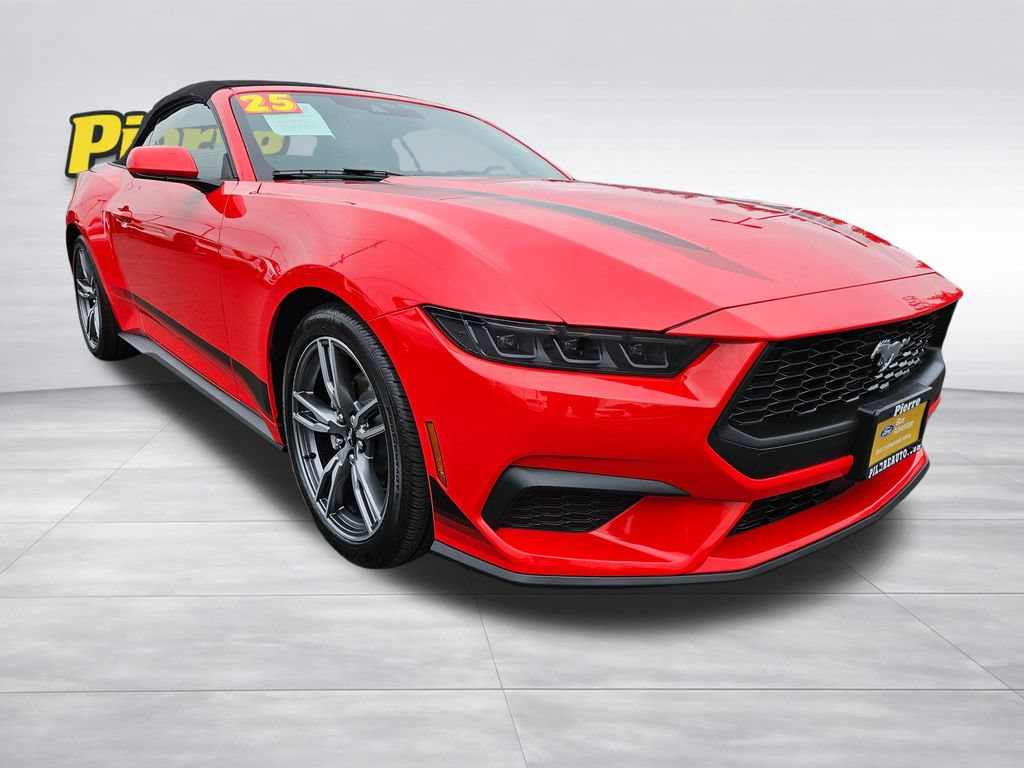Certified 2025 Ford Mustang Convertible w/ Wheel & Stripe Package RWD image 7