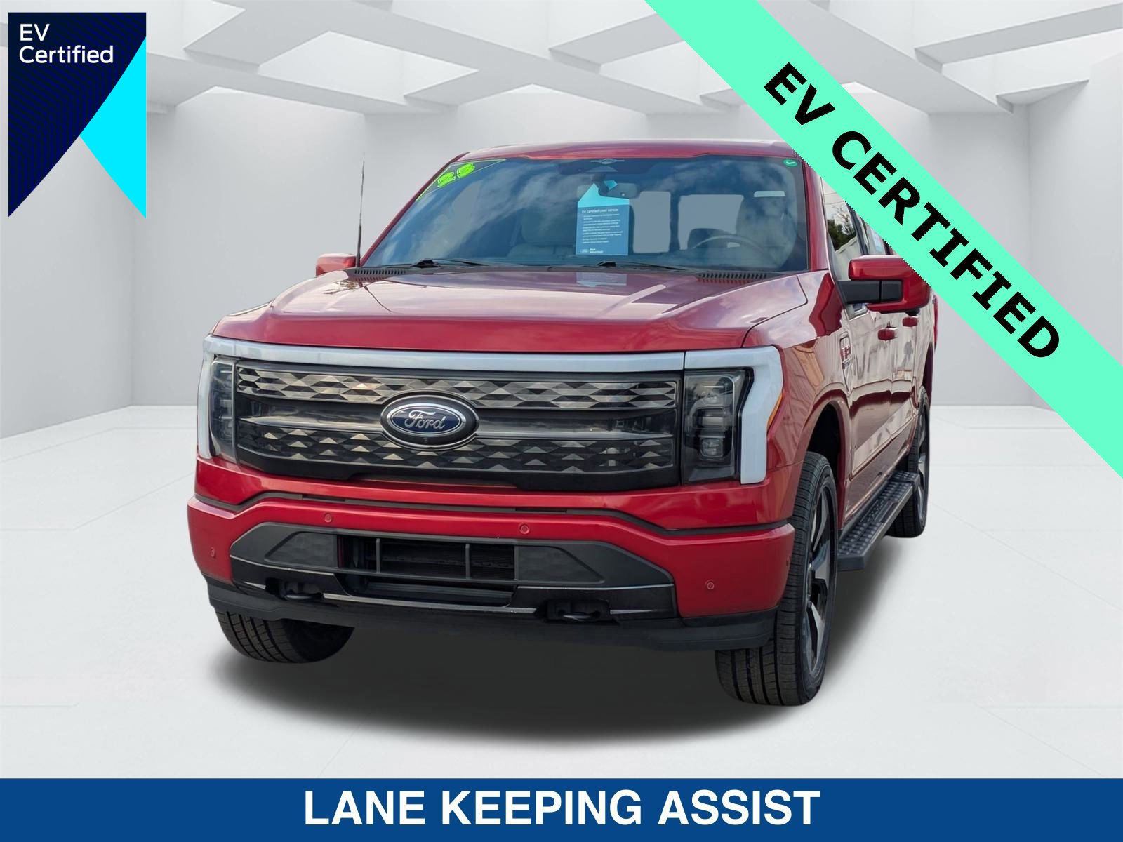 Certified 2023 Ford F150 Lightning Platinum image 1