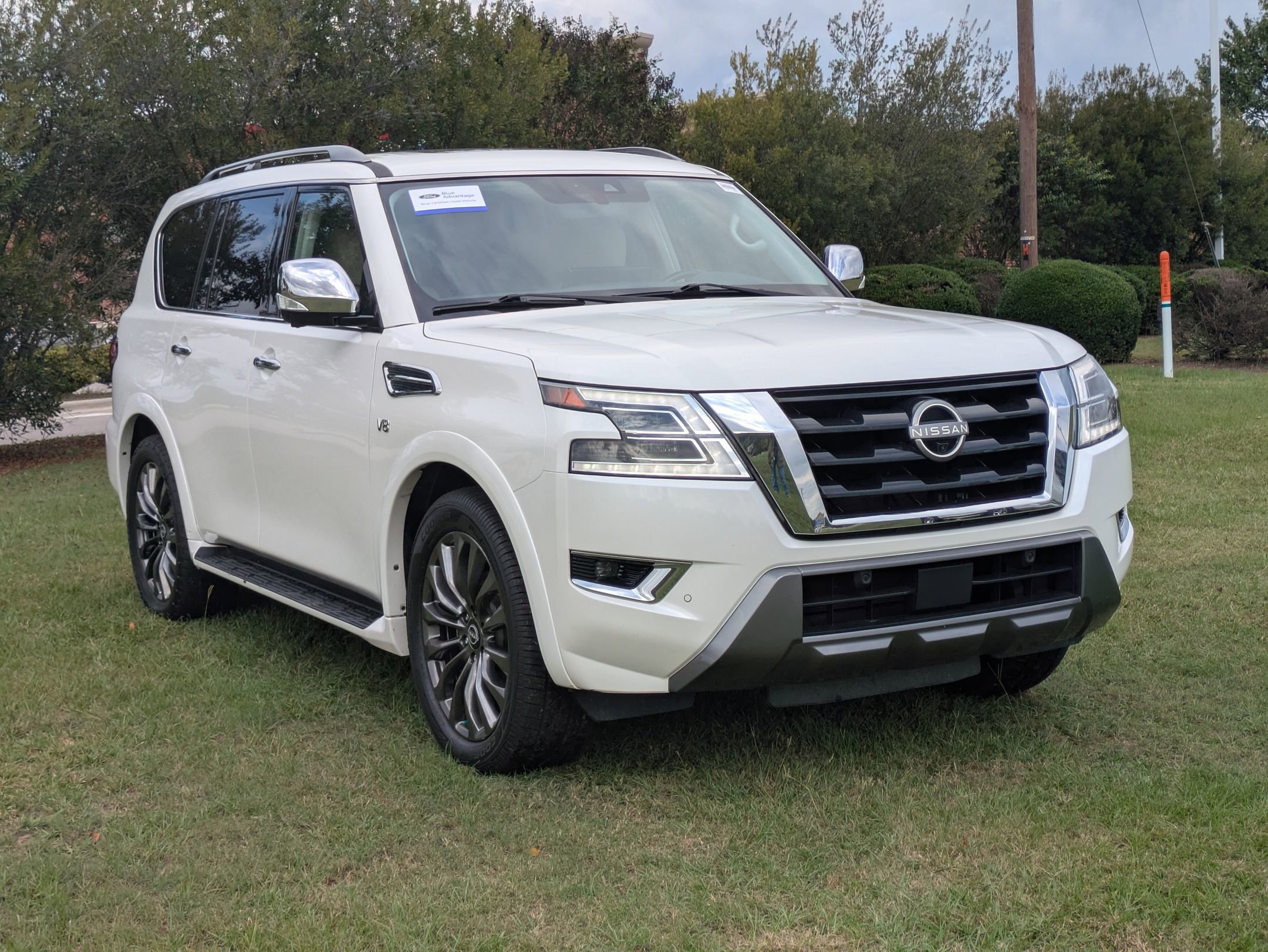 Used 2021 Nissan Armada Platinum w/ Captain's Chairs Package image 2