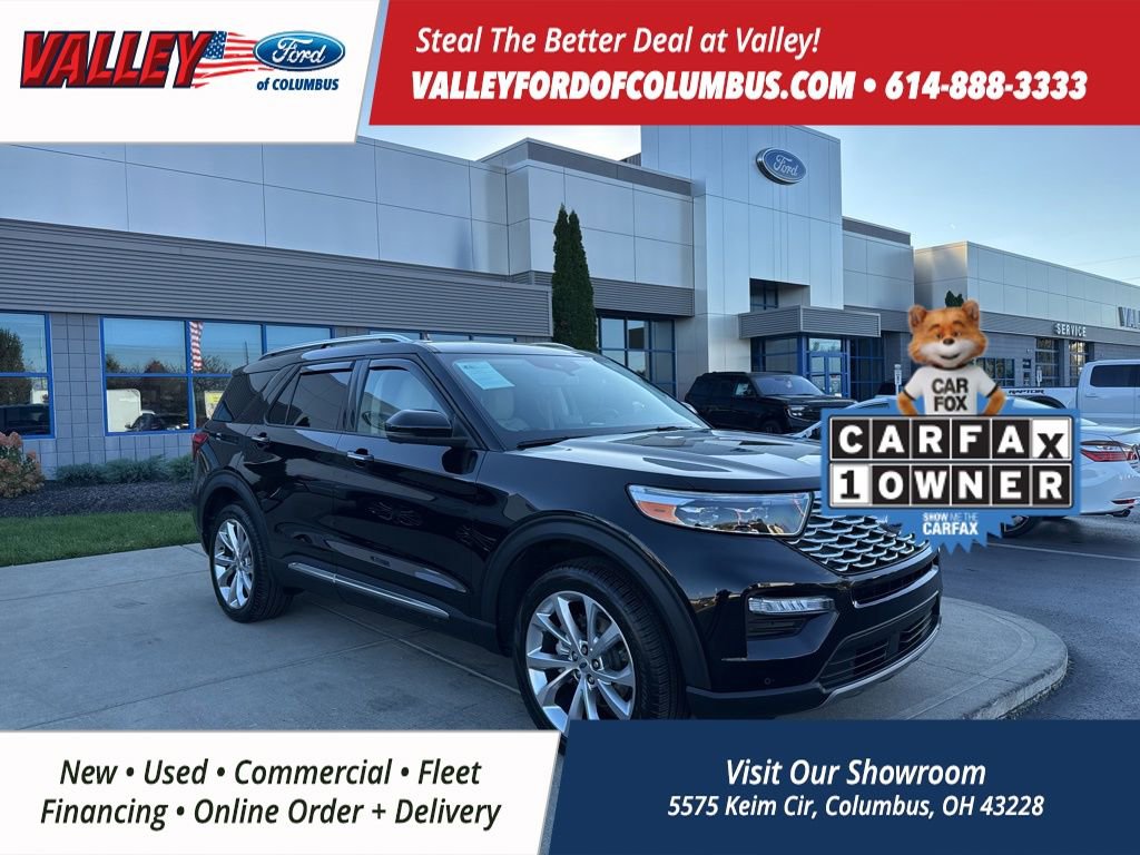 Certified 2023 Ford Explorer Platinum w/ Technology Package