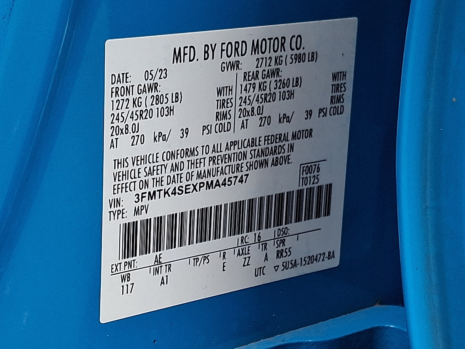 Certified 2023 Ford Mustang Mach-E GT AWD/4WD image 28