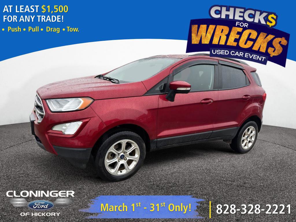 Certified 2018 Ford EcoSport SE w/ SE Convenience Package