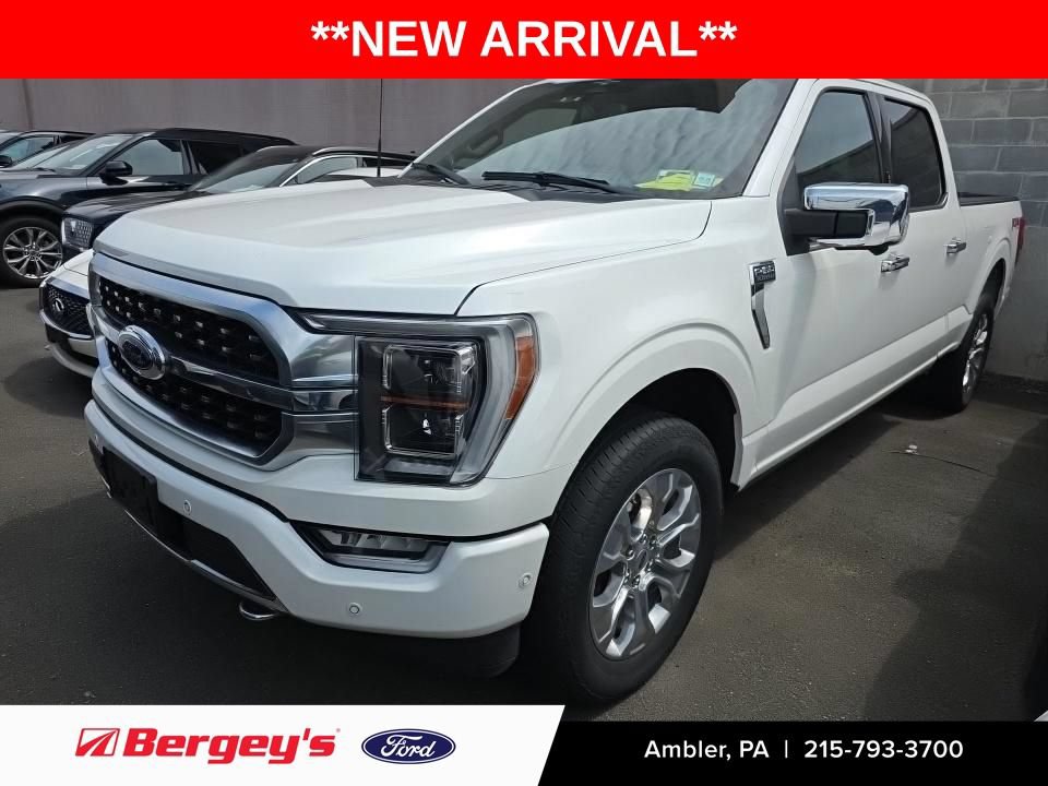 Certified 2023 Ford F150 Platinum w/ Equipment Group 701A High