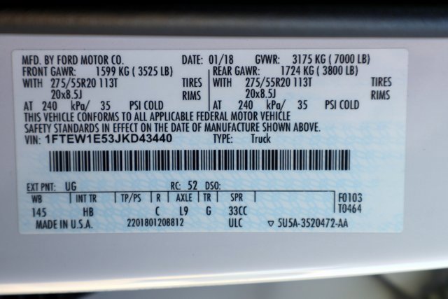 Certified 2018 Ford F150 Lariat image 44