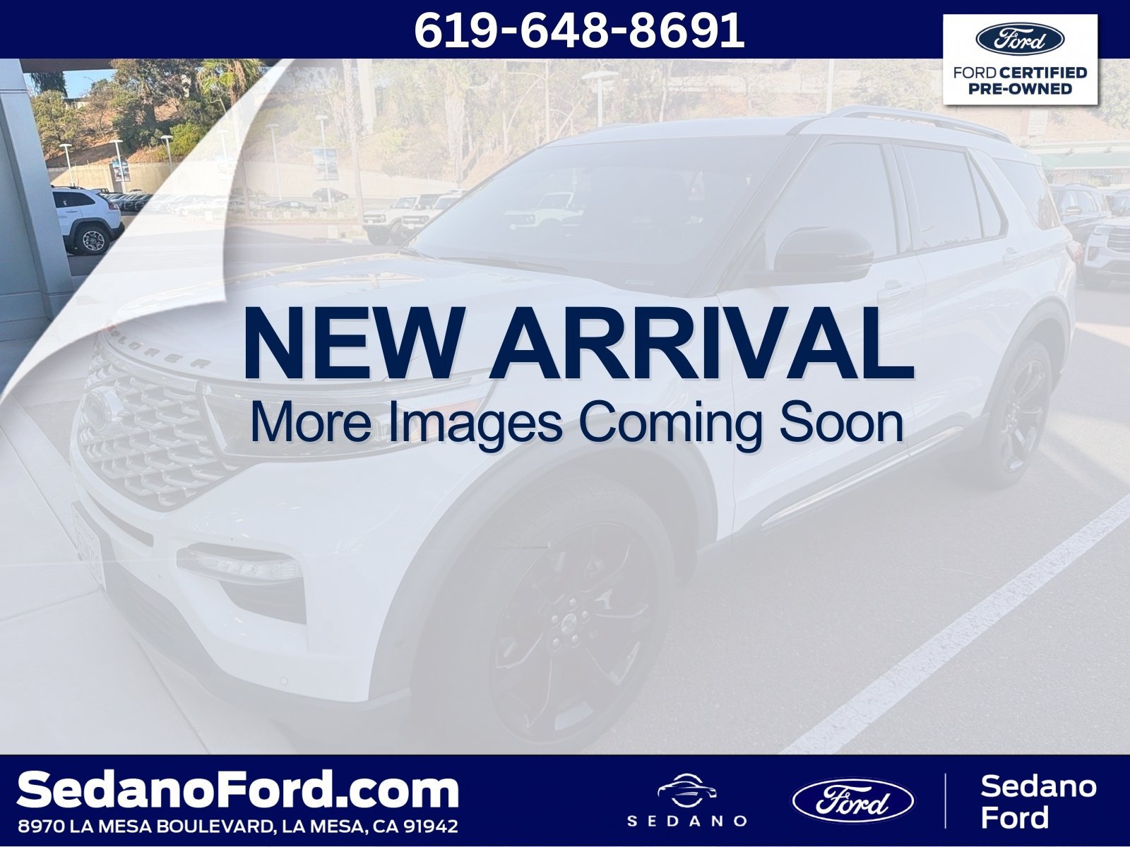 Certified 2020 Ford Explorer Platinum w/ Premium Technology Package