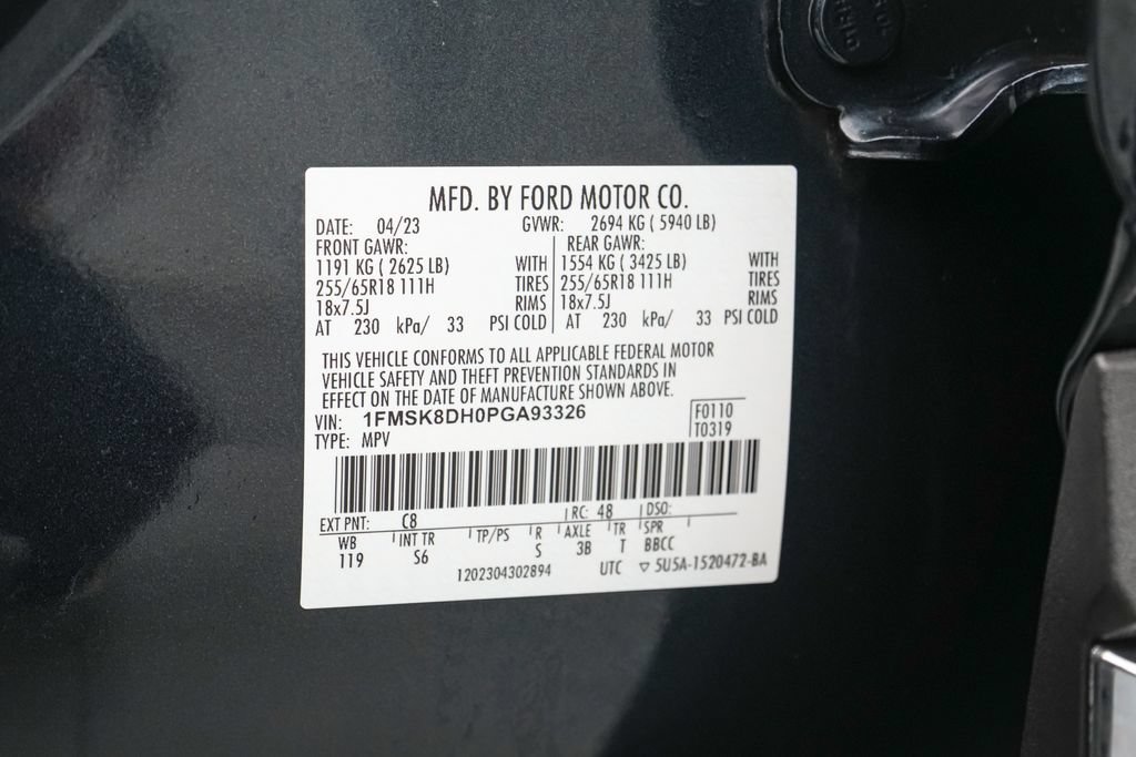 Certified 2023 Ford Explorer XLT w/ Equipment Group 202A AWD/4WD image 25